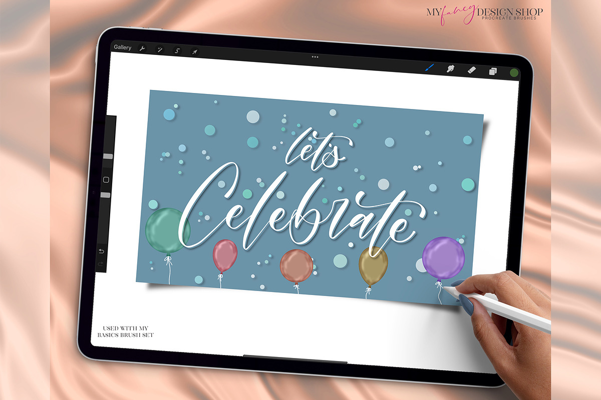 Balloon Shape Procreate Builder Set, a Brush Add-On by My Fancy Design Shop (Photo 6 of 7)