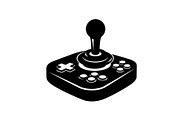 50 Retro Gaming Joystick Vector Bund, an Illustration by Creativeshirt (Thumbnail 29 of 51)