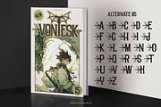 Glathor - Decorative Font, a Font by Flawless And Co (Thumbnail 9 of 10)