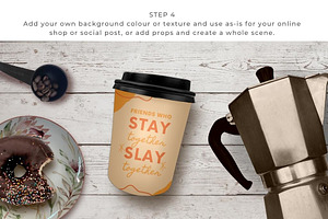 Takeaway Coffee Cup For Canva