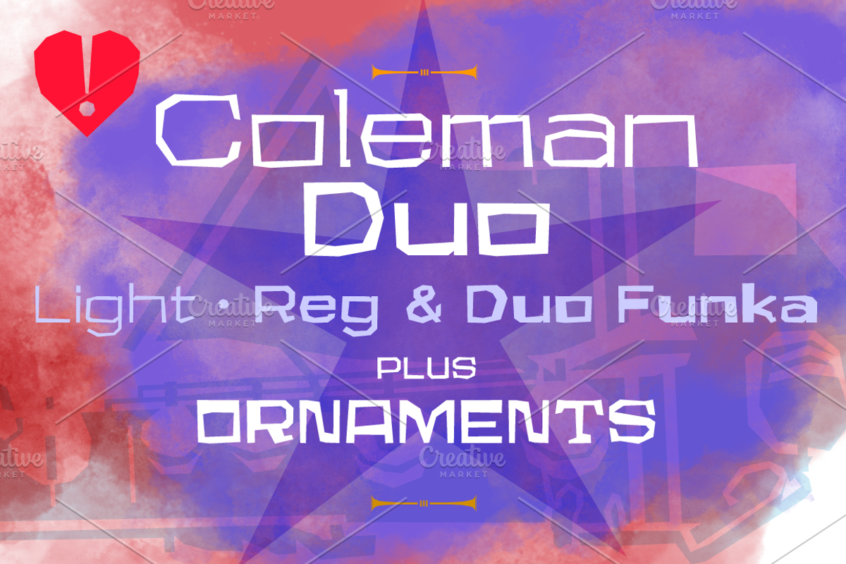 Coleman Duo Font Family