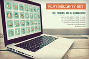 Flat Security Set, an Icon by Alex Serada (Thumbnail 1 of 5)