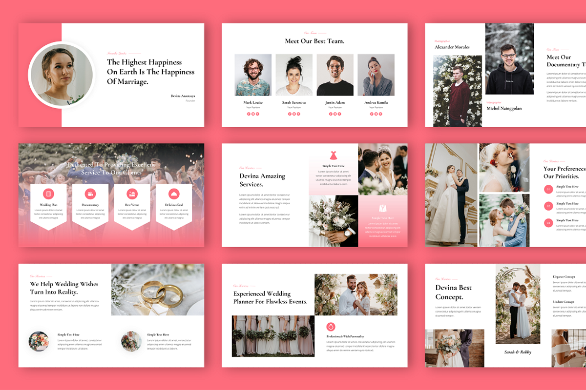 Wedding Organizer PowerPoint, a Presentation Template by Biwarastudio (Photo 4 of 5)