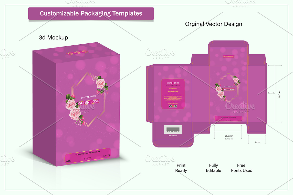 Box Packaging Design, a Graphic by sumonuix