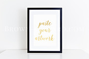A4 Clean frame mockup bundle (44), a Print Template by BrownLeopard (Thumbnail 7 of 10)