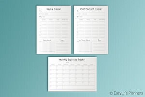 Budget Planner A4 Size Printable