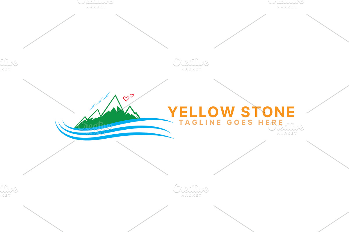 Travel & Mountain Logo Template, a Branding & Logo Template by MG Graphics (Photo 2 of 7)