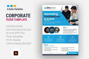 Corporate Flyer Template Design