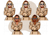 Fashion Girls 52 clipart png, a Person Illustration by Parinaz Wadia Design (Thumbnail 4 of 10)