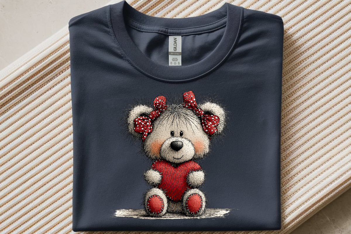 Valentine Teddy PNG Set, an Illustration by SinaCreation (Photo 5 of 11)