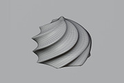 Cream swirl High quality 3d model, an Object 3D Model by fahad121 (Thumbnail 6 of 6)