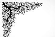 50 Tree Branch Corner Silhouette, a Decorative Illustration by Amazin_art (Thumbnail 18 of 46)