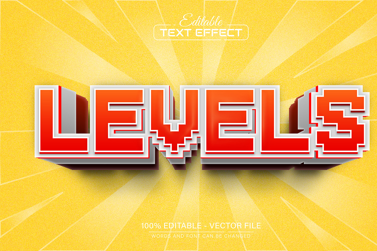 3D Text Effects Collection Vol 32, a Graphic by Aglonemadesign (Photo 14 of 17)