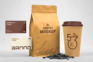 Coffee Packaging Mockup, a Packaging Mockup by graphypix