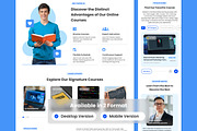 EduFlex - Online Course Landing Page, a Landing Page Template by twinstd (Thumbnail 2 of 5)