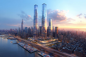 New architectural skyline in New Yor, a Photo by Tanuart