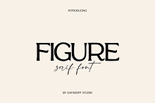 Figure Bold Serif Font