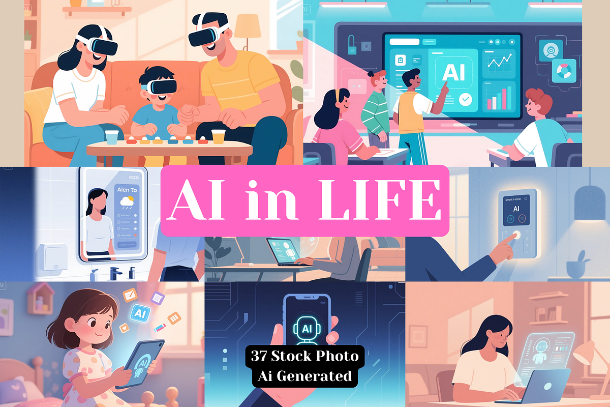 37 AI in Our Life Stock Images, a Technology Photo by MarkoPresets (Photo 1 of 7)