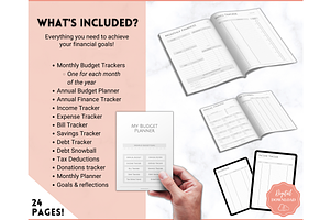 Ultimate Budget Planner BUNDLE! 24pg