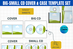 Customizable CD Cover & Case 377, a Graphic by AtacanDigital