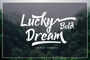 Lucky Dream Bold "Font Duo"