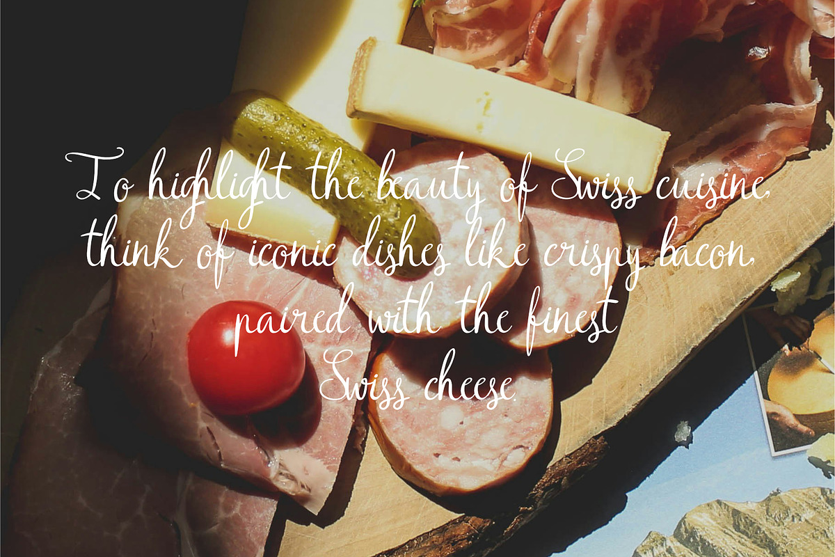 Switzerland - Script Font, a Script Font by Iniistudio (Photo 4 of 5)