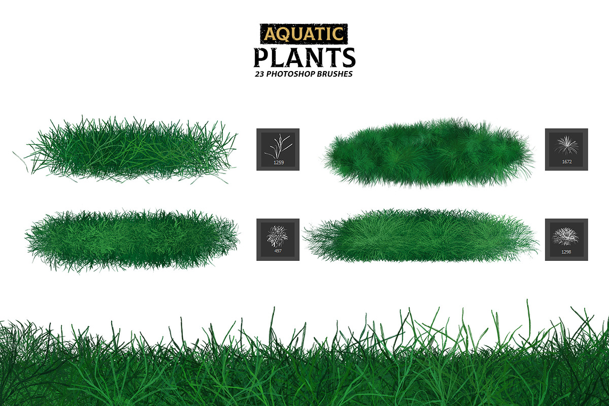 Aquatic Plants Brushes, a Brush Add-On by Mohamed Saber (Photo 4 of 5)