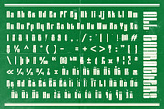 Sazzle Rough, a Sans Serif Font by Craft Supply Co. (Thumbnail 7 of 7)