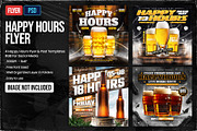 Happy Hours Post & Flyer Templates, a Templates & Theme by OnurDemircan (Thumbnail 1 of 5)