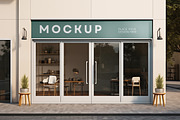 Shop Facade Mockup Generated with AI, an Advertising Mockup by dpi (Thumbnail 8 of 13)