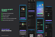 Crypto Wallet + AI Image Generator, an UI Kit Template by Paula M UI Store (Thumbnail 3 of 6)