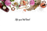 Pink Champagne Styled Mockup #26, an iPhone Mockup by MMStyledStock (Thumbnail 2 of 3)