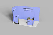 Exhibition Booth, a Product Mockup by MrLetters (Thumbnail 2 of 5)