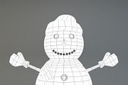 Cartoon Snowman, a Characters & Person 3D Model by XYZ Space (Thumbnail 6 of 7)