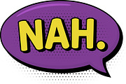 Comic speech bubbles, an Object Illustration by Woters little shop (Thumbnail 21 of 25)