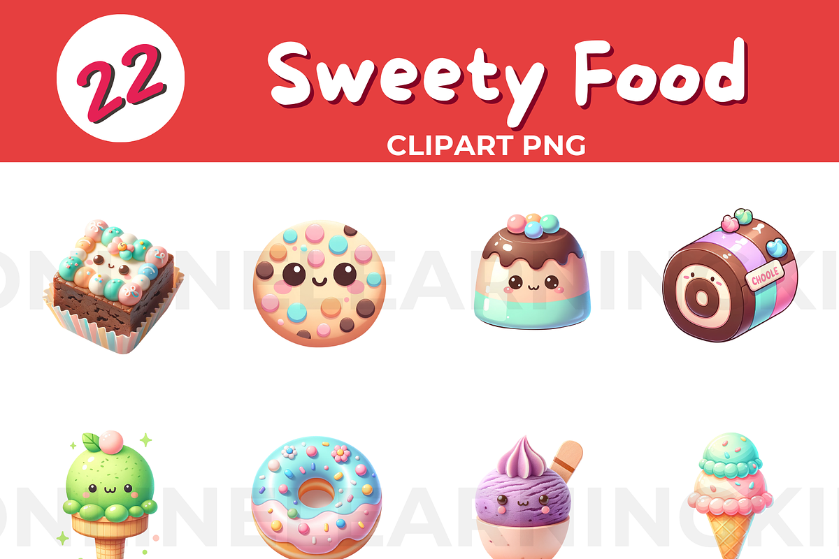 Sweety Food Clipart PNG collection!, a Food Illustration by John_Walker (Photo 1 of 2)