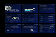 AI Company Pitch Deck Keynote, a Presentation Template by Neermana (Thumbnail 2 of 4)