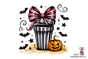 10 Pink Halloween Cup PNGBundle, a Graphic by Clipart Bloom (Thumbnail 4 of 11)