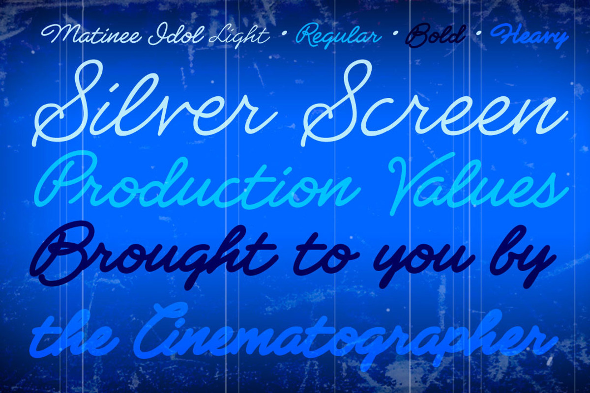 Matinée Idol • elegant script font, a Handwritten Font by Comicraft Fonts (Photo 2 of 5)