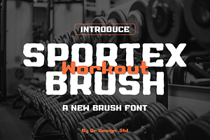 Sportex Workout Brush