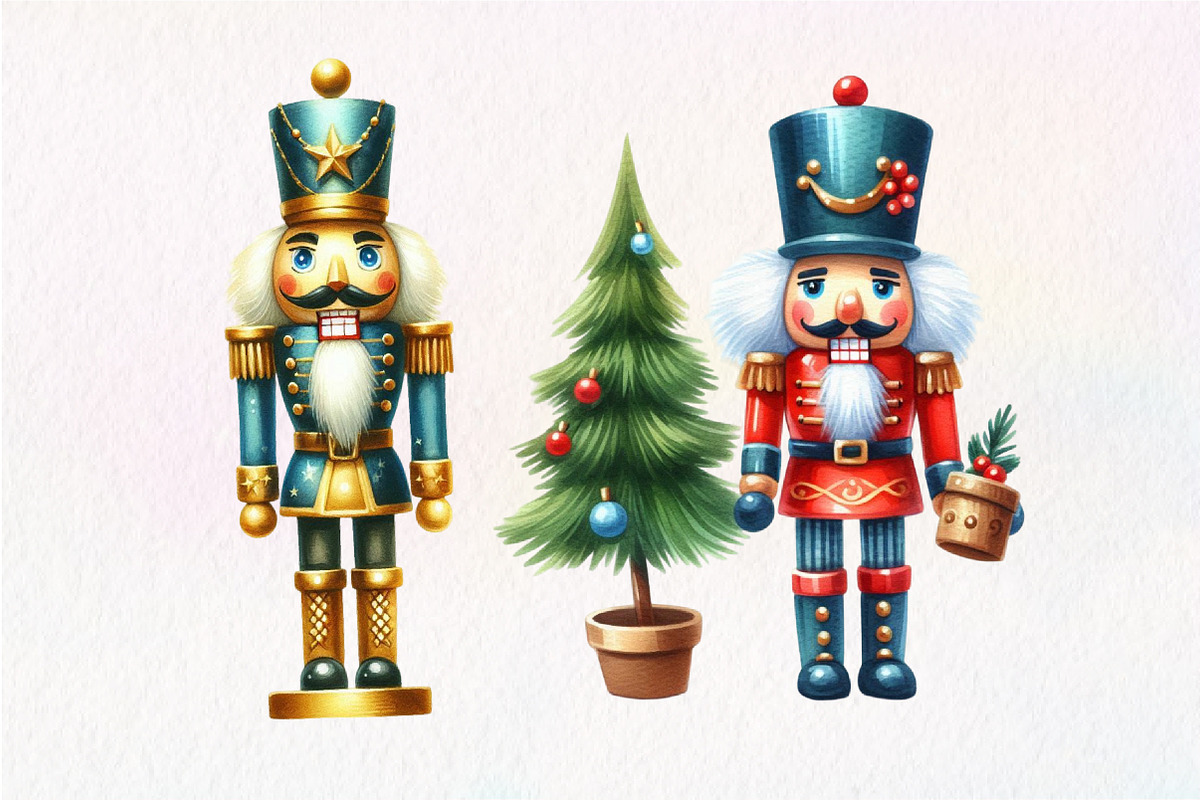 Christmas Nutcracker Clipart, an Illustration by Dream Creation (Photo 6 of 6)