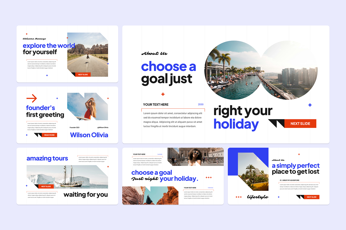 Travel Google Slide, a Presentation Template by YossyOneStd (Photo 2 of 6)