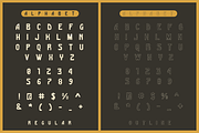DASPAREDO - Vintage Display Font, a Font by Rightwheels (Thumbnail 2 of 9)