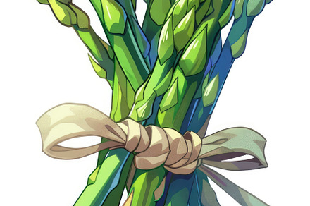 Fresh Bunch of Asparagus , Generate, a Photo by LOGOCREATIVE