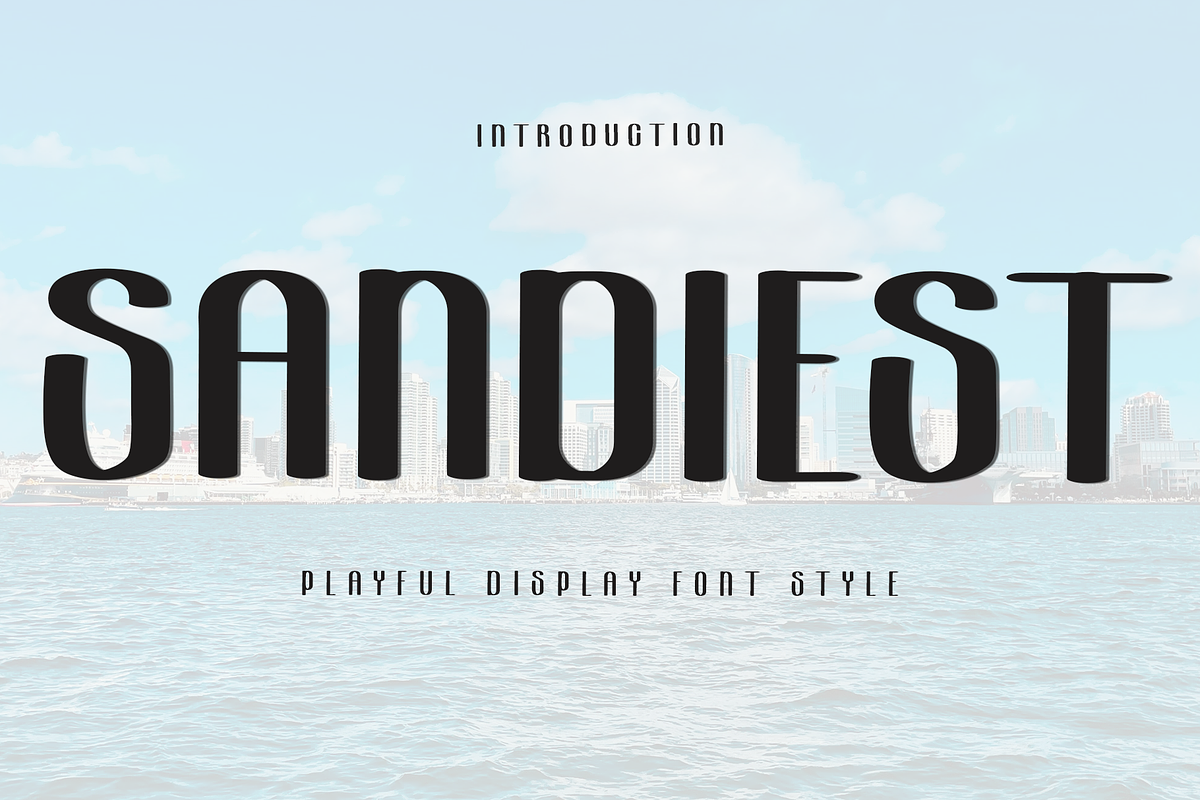Sandiest, a Script Font by InermediaSTUDIO (Photo 1 of 8)
