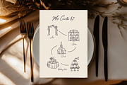 Whimsical Wedding Clipart, an Object Graphic by AnnArt (Thumbnail 5 of 10)
