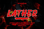 Lather – Street Brush Font, a Handwritten Font by kangfont Studio (Thumbnail 1 of 11)