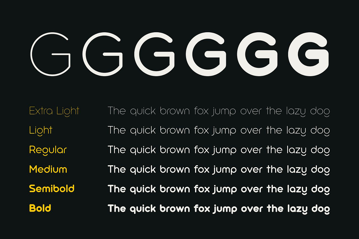 Goodly Fonts Family, a Sans Serif Font by Asenbayu (Photo 4 of 15)