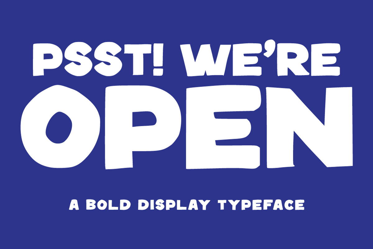Memolyne - Bold Display, a Handwritten Font by tebaltipislab (Photo 2 of 8)