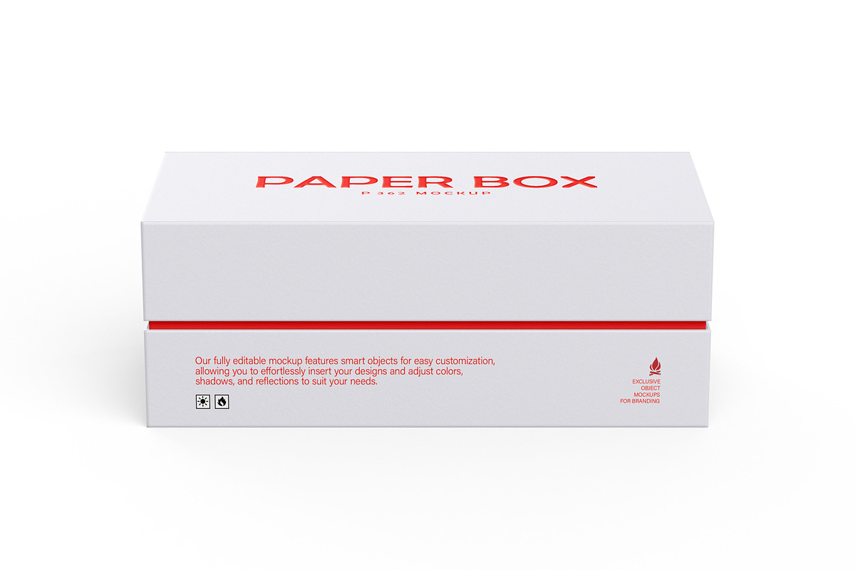 Rectangle Box Mockup for Branding, a Packaging Mockup by Ram Studio LLC (Photo 4 of 6)